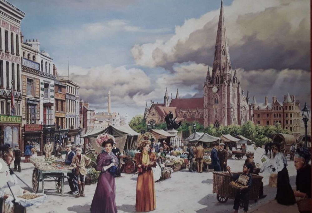 The Bullring Market - Falcon de luxe puzzle collectible [Barcode 8710126157060] - Main Image 2