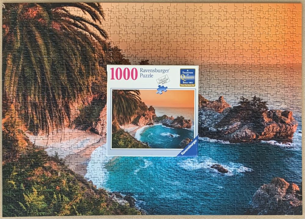 Julia Pfeiffer Burns State Park - Ravensburger puzzle collectible - Main Image 2