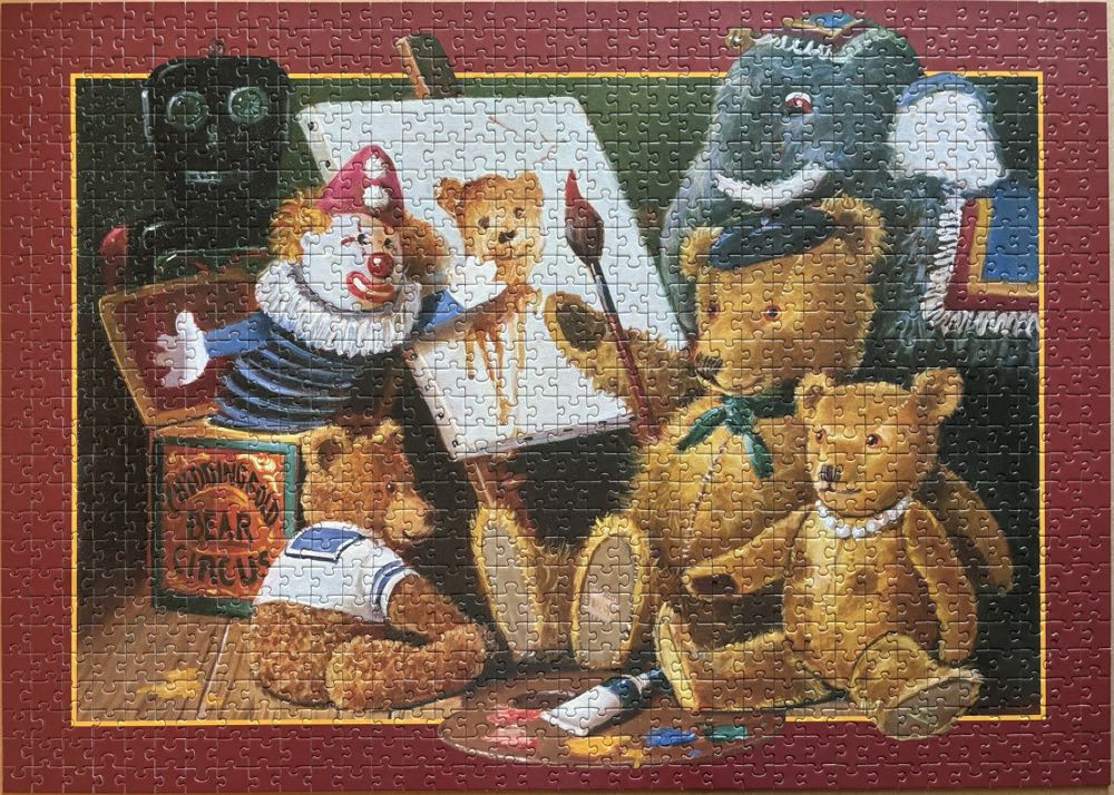 Teddies Playroom - Ravensburger puzzle collectible [Barcode 4005556156870] - Main Image 2