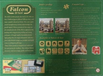 British Wildlife, All Creatures Great & Small 🐦🔴 - Falcon de luxe puzzle collectible [Barcode 8710126109663] - Main Image 2