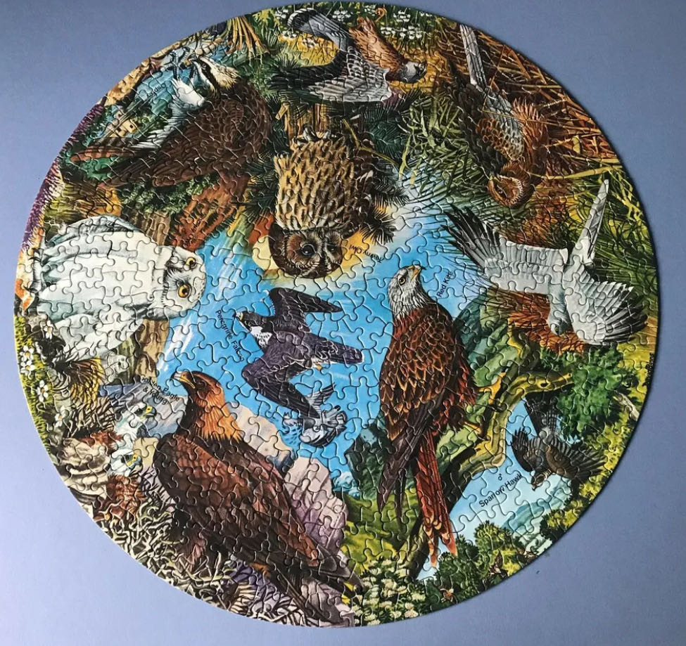 Birds Of Prey (maken) 🔴 - Waddingtons puzzle collectible - Main Image 3