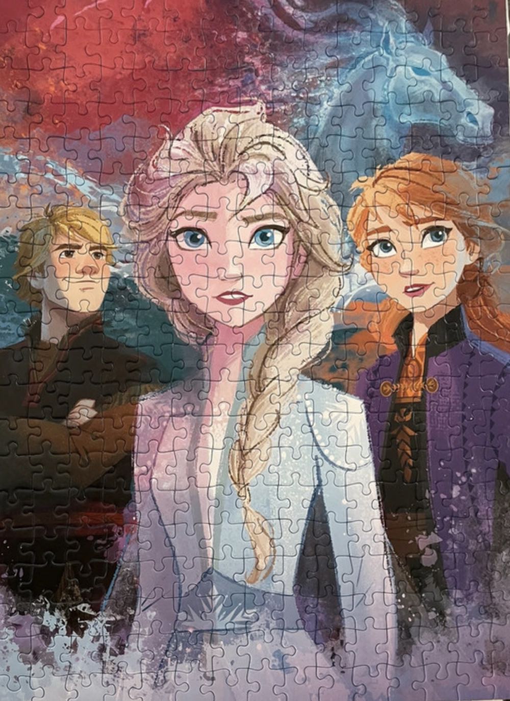 Frozen 2 Elsa, Anna and Kristoff (VERKOCHT) - Ravensburger puzzle collectible [Barcode 4005556128662] - Main Image 3