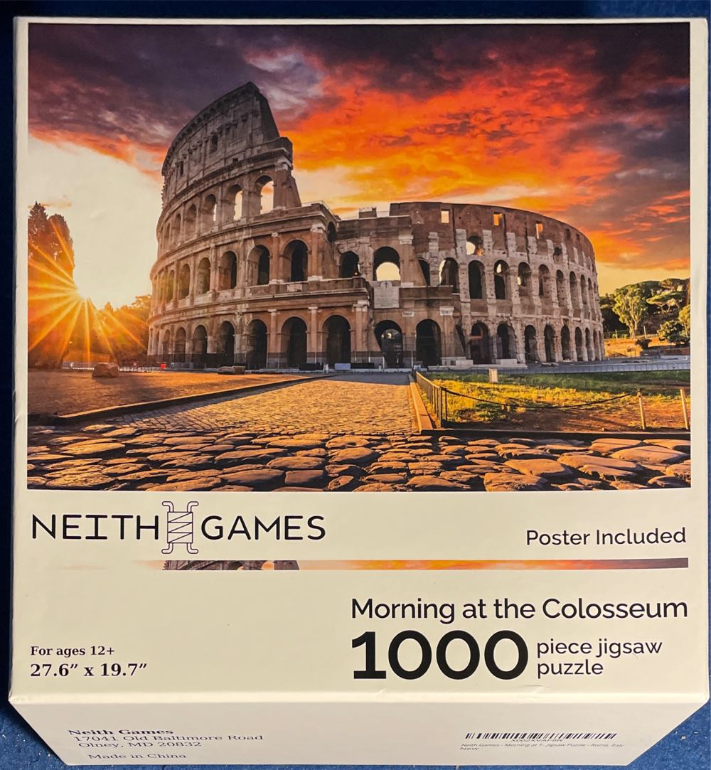 Morning At The Coliseum - Neith Games puzzle collectible - Main Image 2