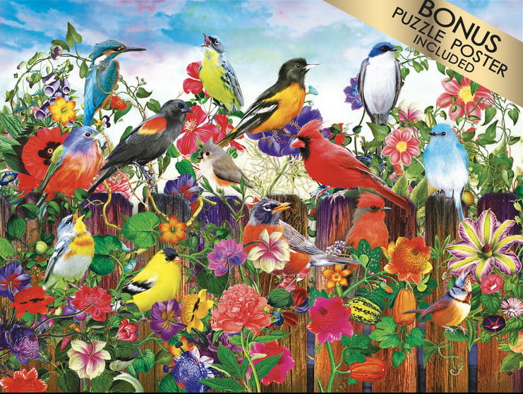 Birds And Blooms - CraZArt puzzle collectible [Barcode 4895145420136] - Main Image 2
