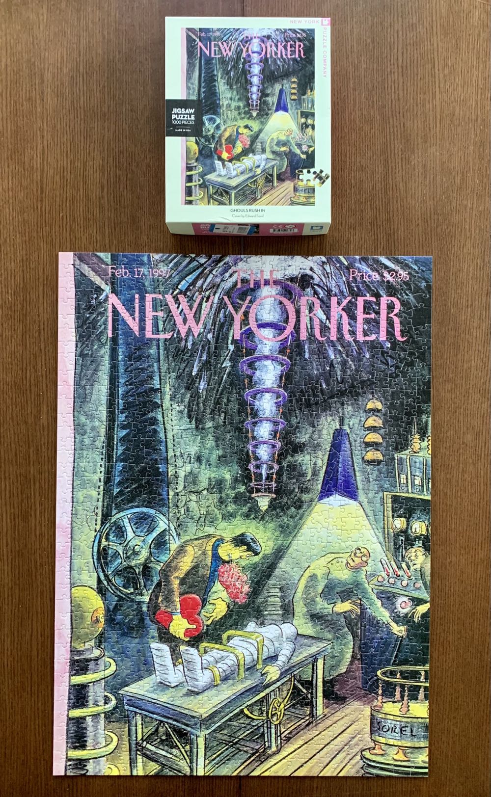 Ghouls Rush In - New York Puzzle Company puzzle collectible [Barcode 819844016623] - Main Image 2