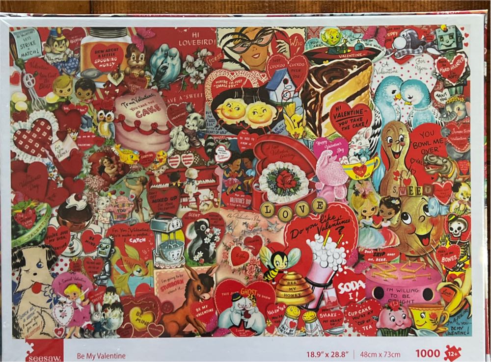 Be My Valentine - Seesaw puzzle collectible [Barcode 840225800531] - Main Image 2