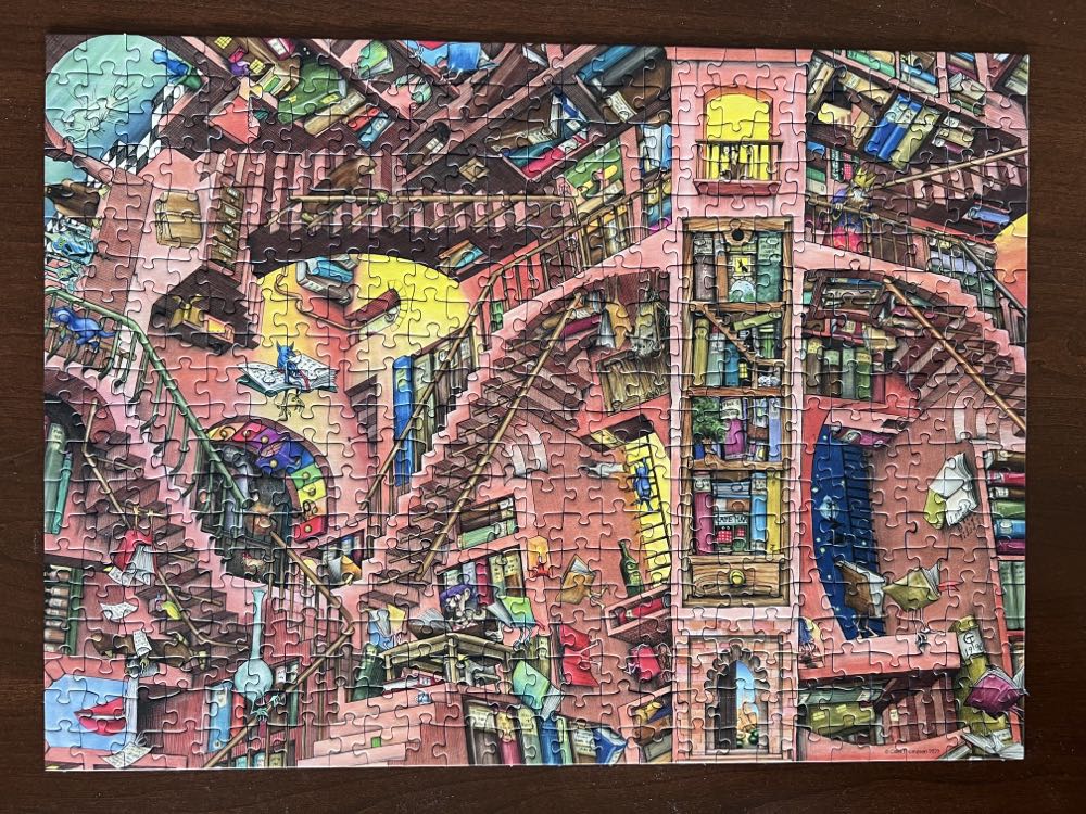 The Ludicrous Library - Ravensburger puzzle collectible [Barcode 4005556174843] - Main Image 2