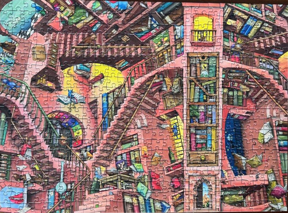 The Ludicrous Library - Ravensburger puzzle collectible [Barcode 4005556174843] - Main Image 3