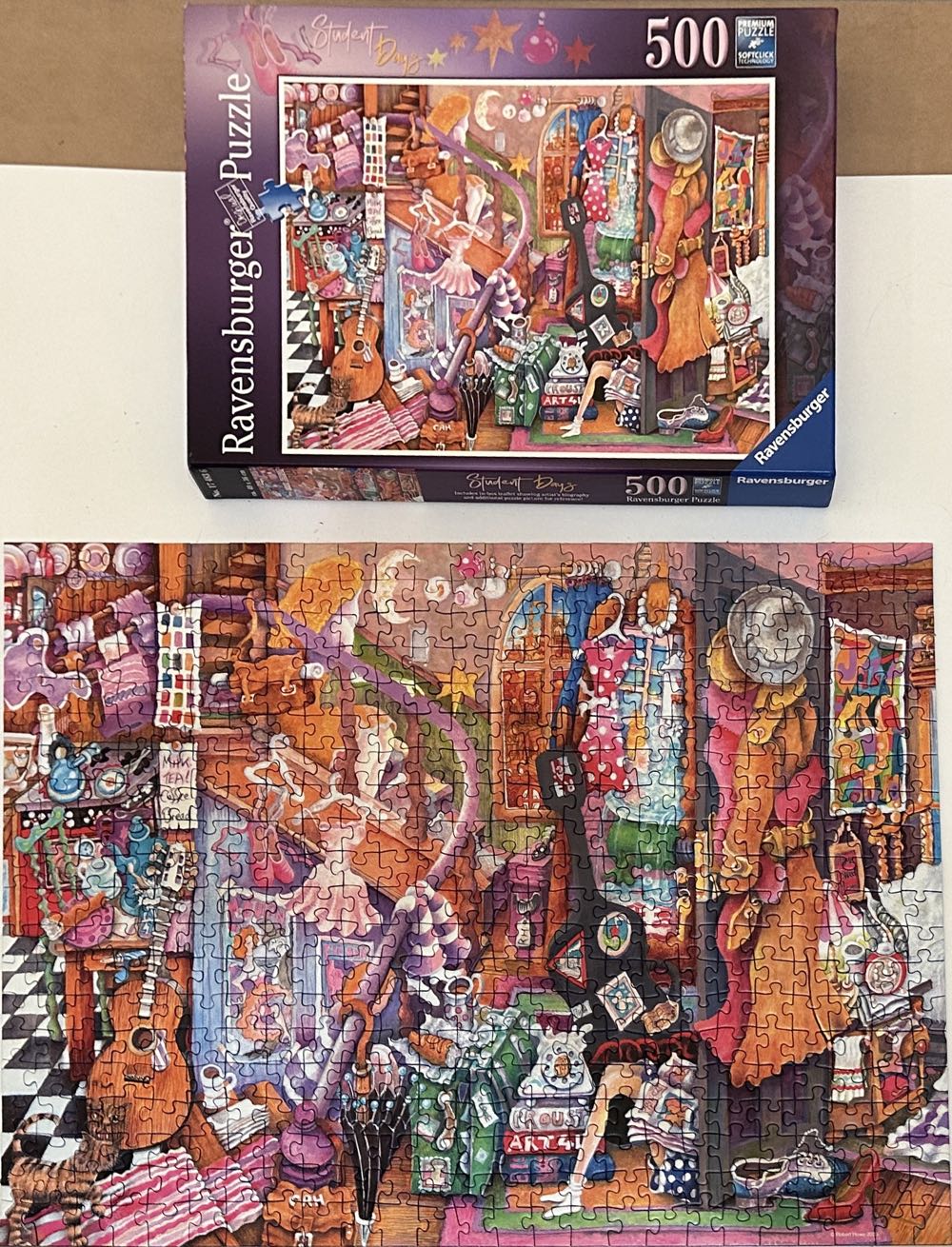 Student Days - Ravensburger puzzle collectible [Barcode 4005556174836] - Main Image 3