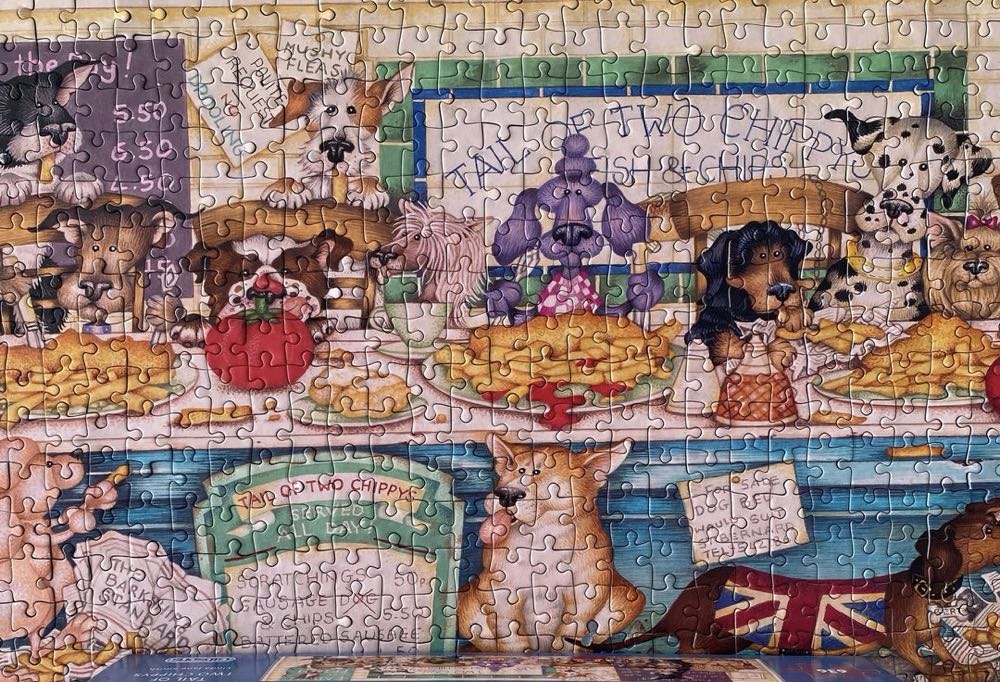 Tail Of Two Chippys - 966, 11/20/25 - SOLD - Gibsons Games Ltd. puzzle collectible [Barcode 5012269040555] - Main Image 3