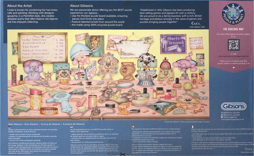 Trixi’s - Gibsons puzzle collectible [Barcode 5012269040586] - Main Image 3