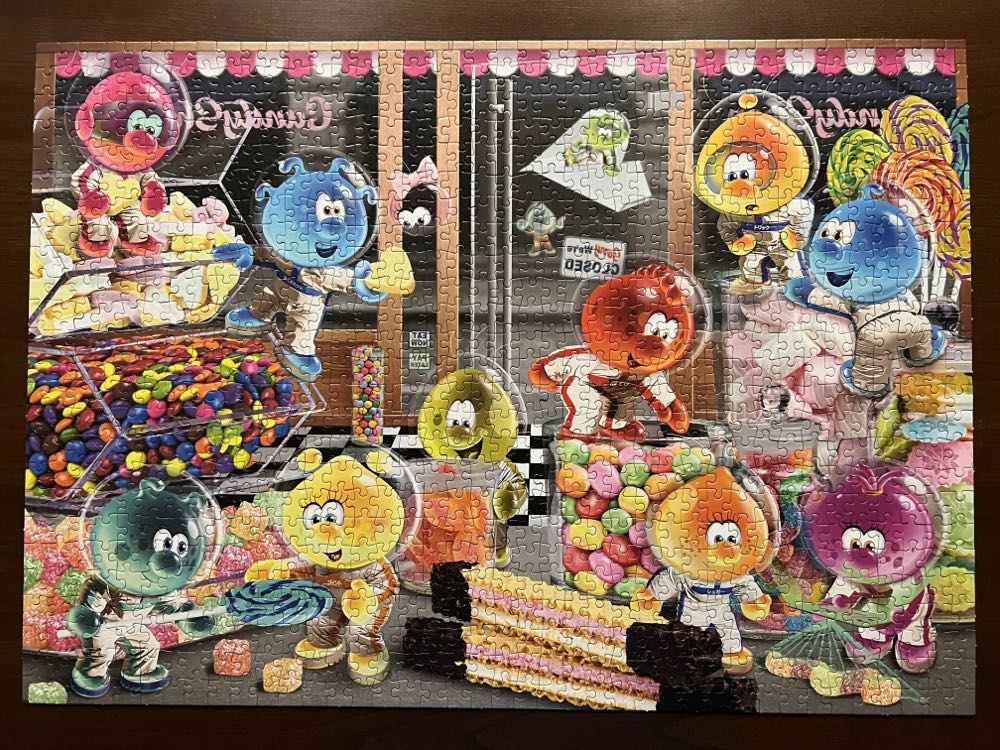 SpaceBubble Club-Happy Together In The Candy Store-SOLD - Schmidt puzzle collectible [Barcode 4001504599447] - Main Image 2