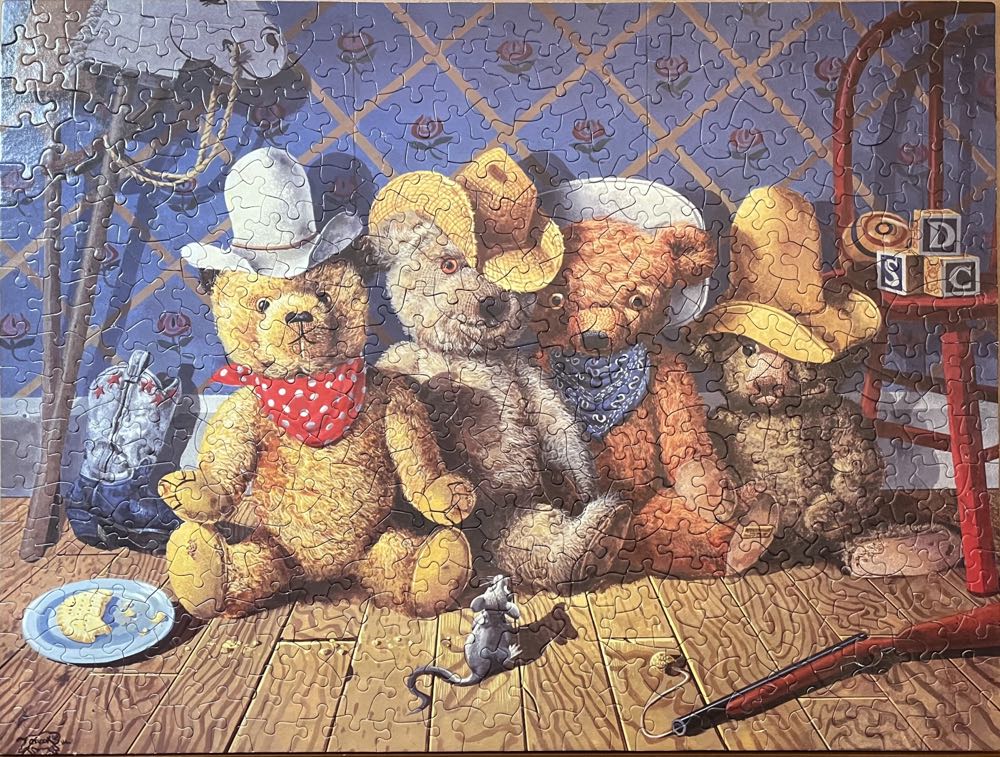 The Wild Bunch - SunsOut puzzle collectible - Main Image 2