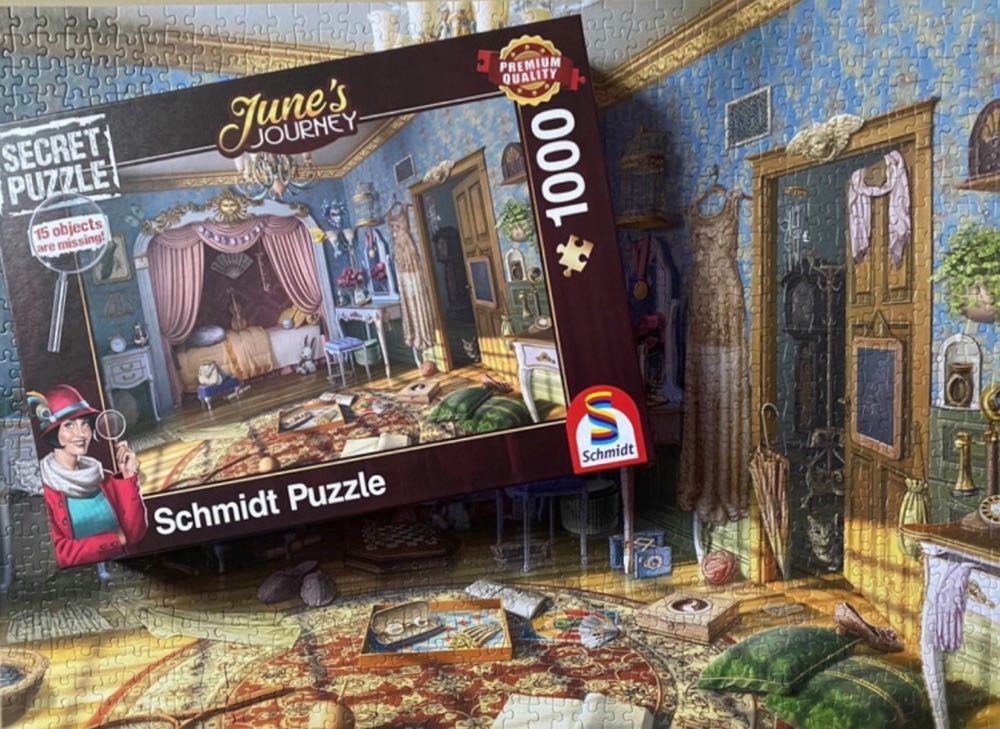 Zz - June’s Journey - June’s Bedroom -  Gon - Schmidt puzzle collectible [Barcode 4001504599768] - Main Image 4