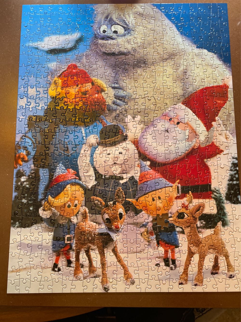Rudolph The Red Nosed Reindeer Collector’s Puzzle 18” X 24 ... - USAopoly puzzle collectible [Barcode 9780641739873] - Main Image 2