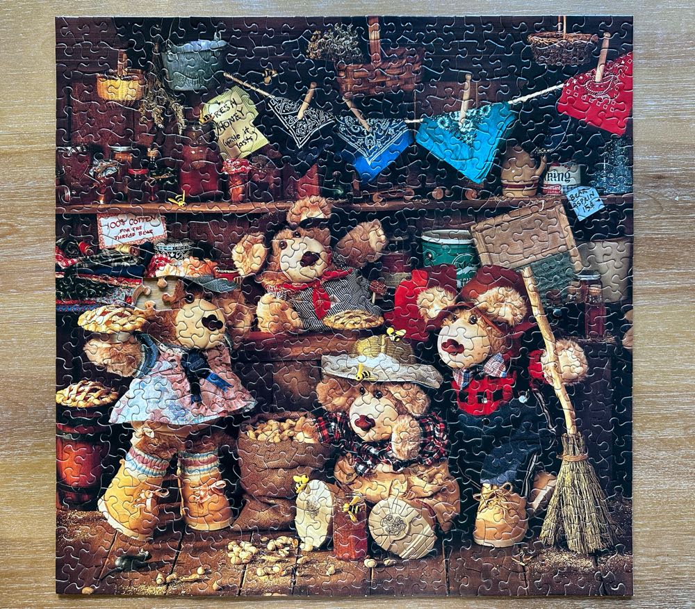Moody Hollow General Store - Springbok 🇺🇸 puzzle collectible [Barcode 070000017186] - Main Image 2