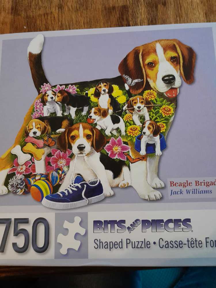 Beagle Brigade - Cheryl - Bits And Pieces puzzle collectible [Barcode 704812490591] - Main Image 2