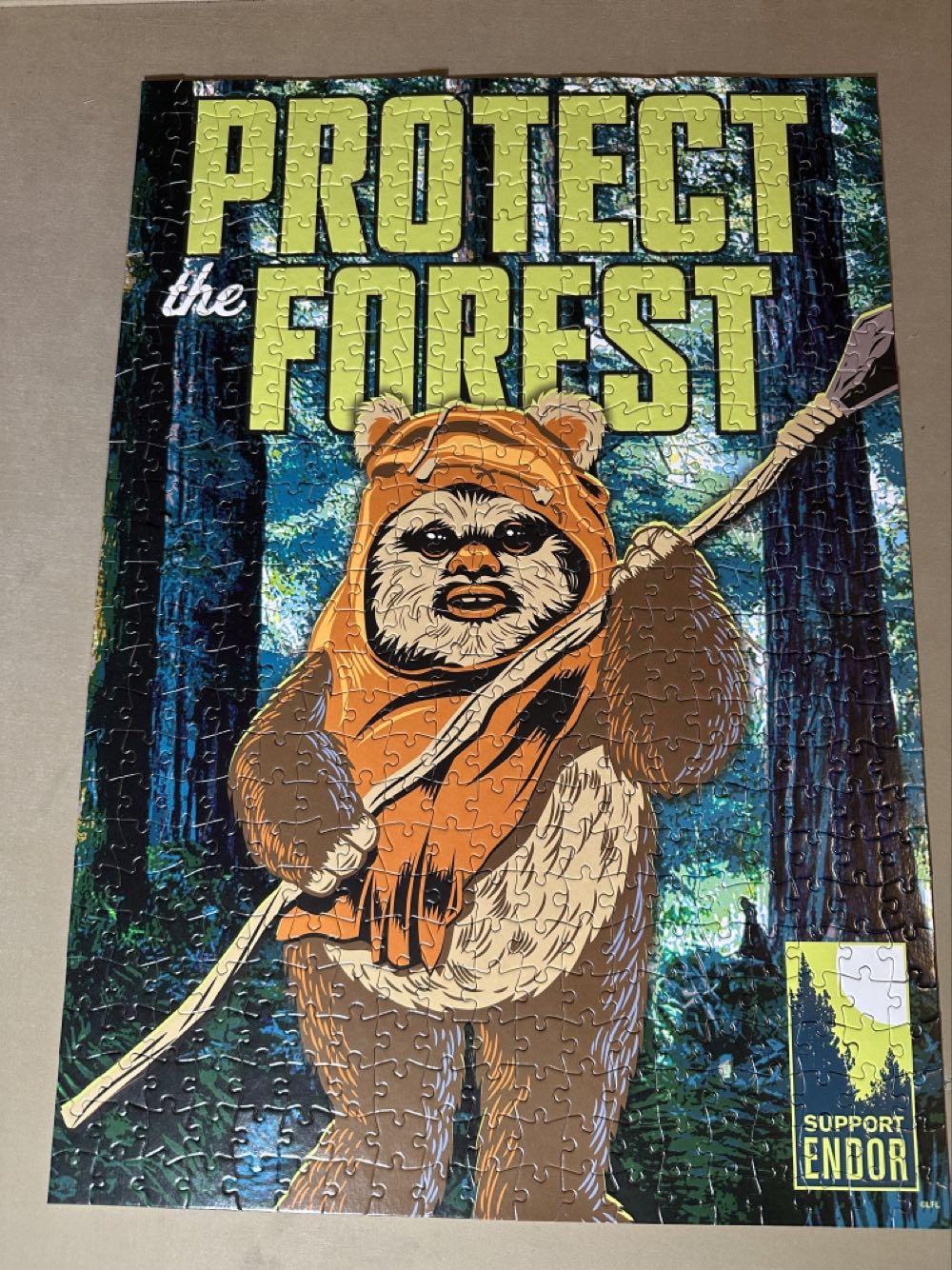 Protect The Forest  - Buffalo puzzle collectible [Barcode 079346330027] - Main Image 2