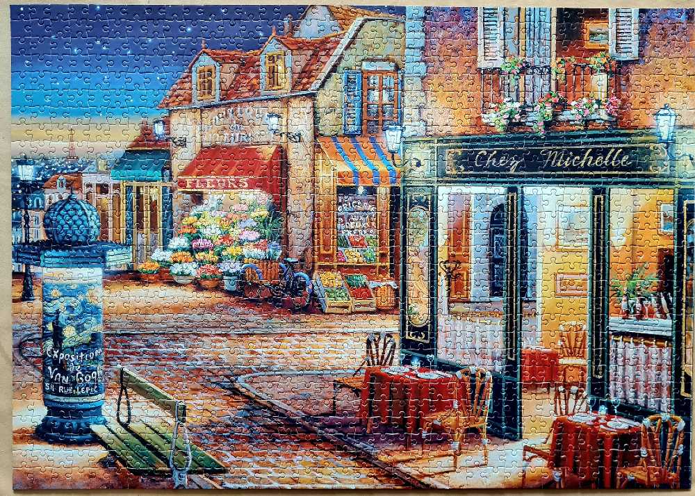 Starry Night - Gibsons puzzle collectible [Barcode 5012269004977] - Main Image 2