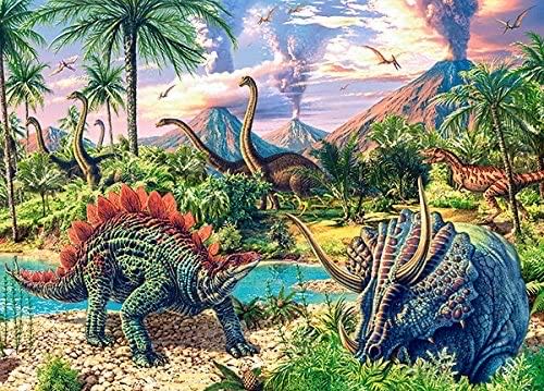 Dinosaur Volcanos 🟦 - Castorland puzzle collectible [Barcode 5904438013234] - Main Image 2