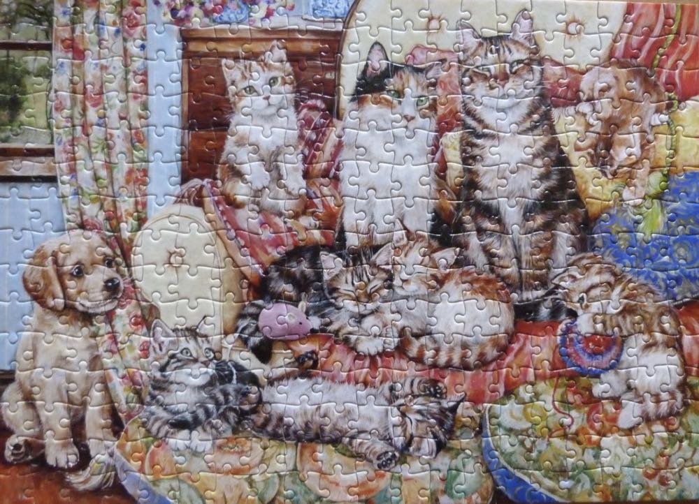 Cat Family - Castorland puzzle collectible [Barcode 5904438030439] - Main Image 4