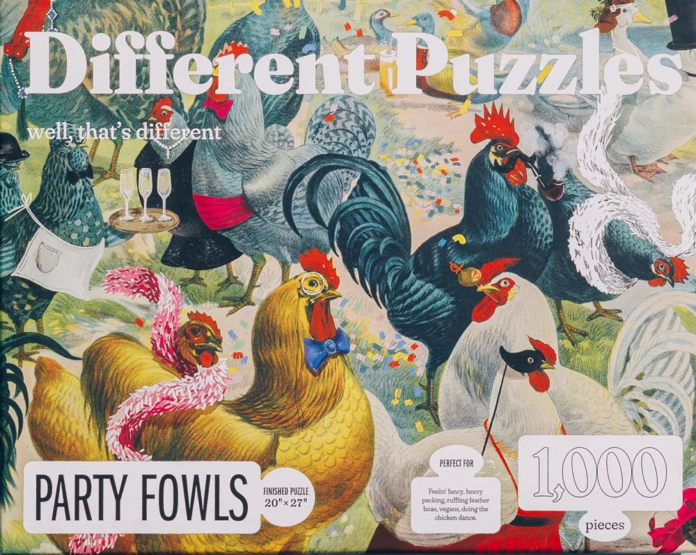Party Fowls*% - Different puzzles puzzle collectible [Barcode 195893081127] - Main Image 2