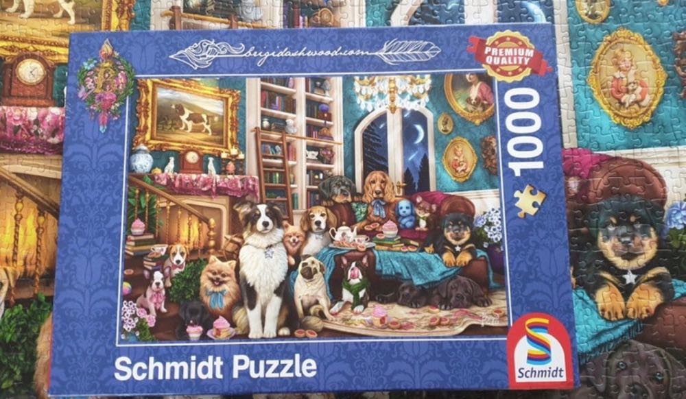 Party In The Library - Schmidt Puzzle puzzle collectible [Barcode 4001504599881] - Main Image 4