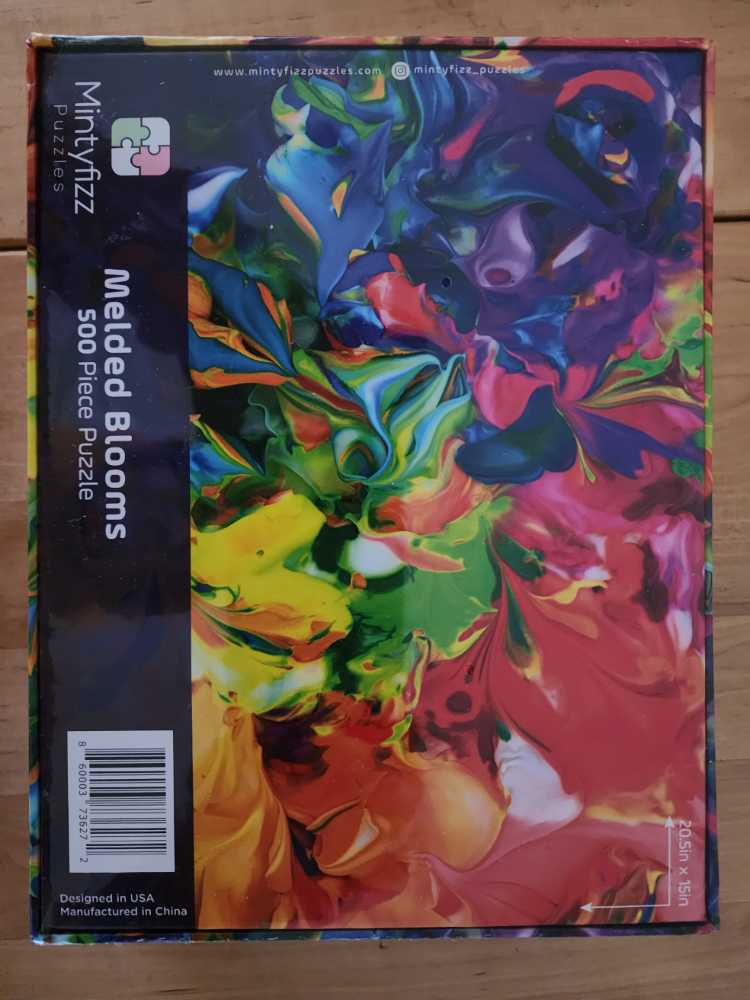 Melded Blooms - Mintyfizz Puzzles puzzle collectible [Barcode 860003736272] - Main Image 3