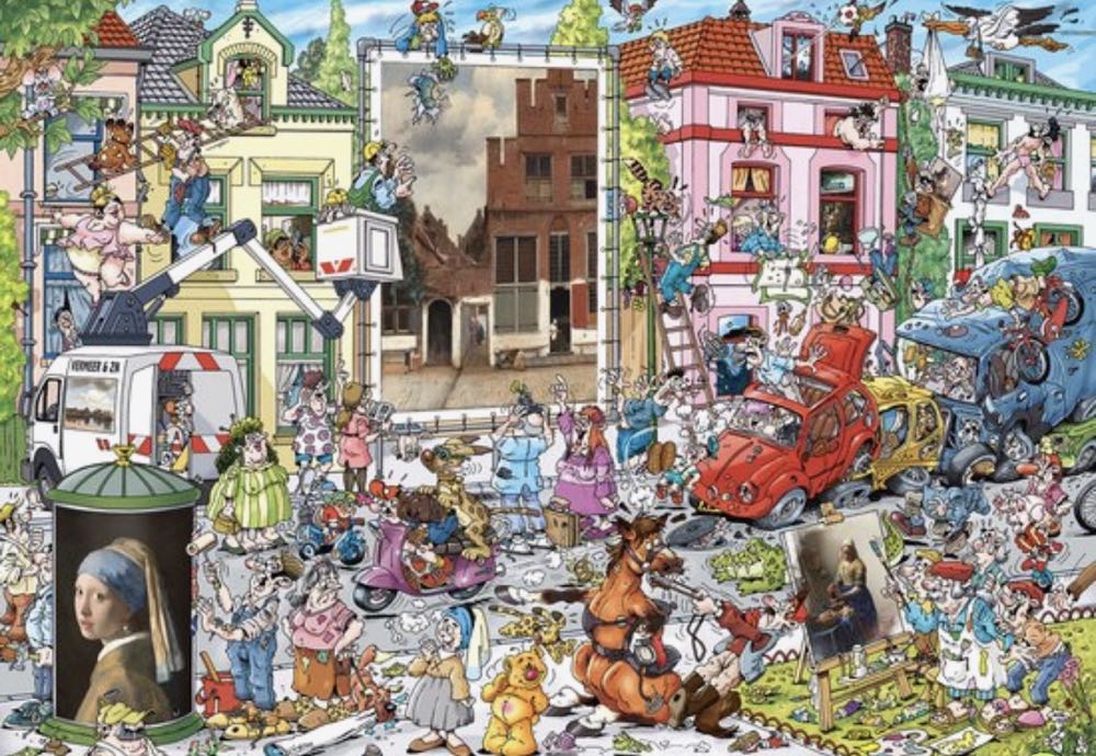 Gallery Edition Johannes Vermeer - goliath puzzle collectible [Barcode 8720077198913] - Main Image 2