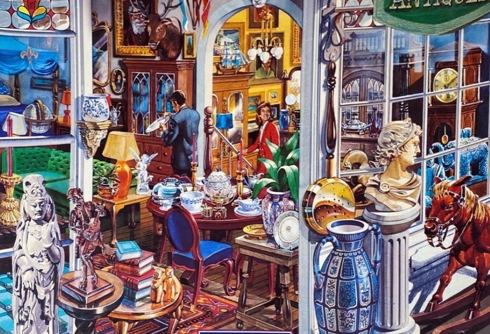 Antique Shop - Waddingtons puzzle collectible [Barcode 5011634102744] - Main Image 2