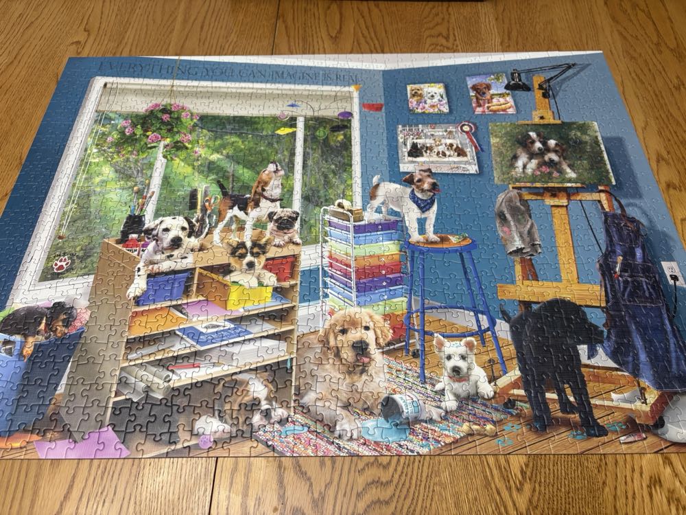 Studio Pups - Cobble Hill puzzle collectible [Barcode 625012803762] - Main Image 2