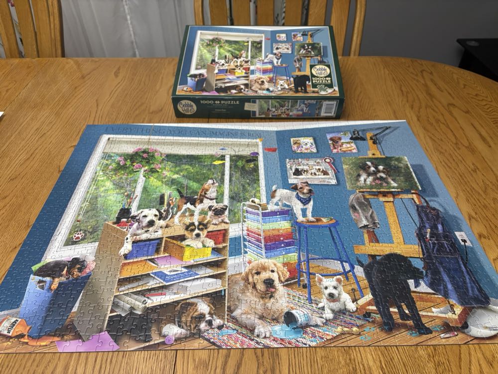 Studio Pups - Cobble Hill puzzle collectible [Barcode 625012803762] - Main Image 3