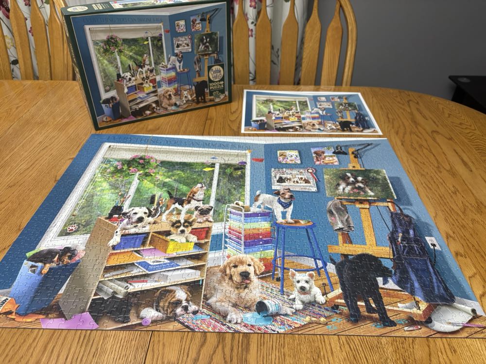 Studio Pups - Cobble Hill puzzle collectible [Barcode 625012803762] - Main Image 4