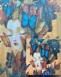 Madame Butterfly - Paperblanks puzzle collectible [Barcode 9781439781456] - Main Image 4