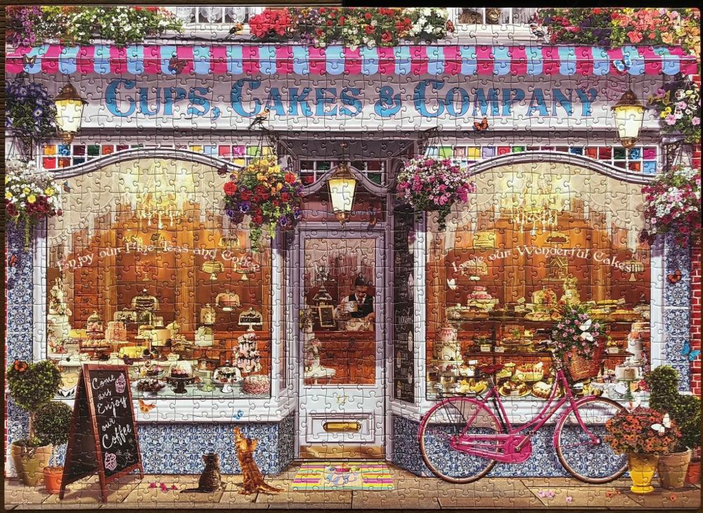 Cups, Cakes & Company - EuroGraphics puzzle collectible [Barcode 0628136655200] - Main Image 3