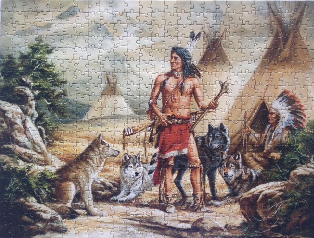 Sacred Allies (VERKOCHT) - SunsOut puzzle collectible - Main Image 3