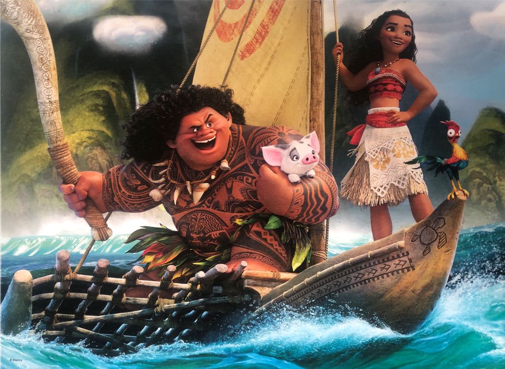 Vaiana & Maui 🟦 - Ravensburger puzzle collectible [Barcode 4005556109432] - Main Image 2