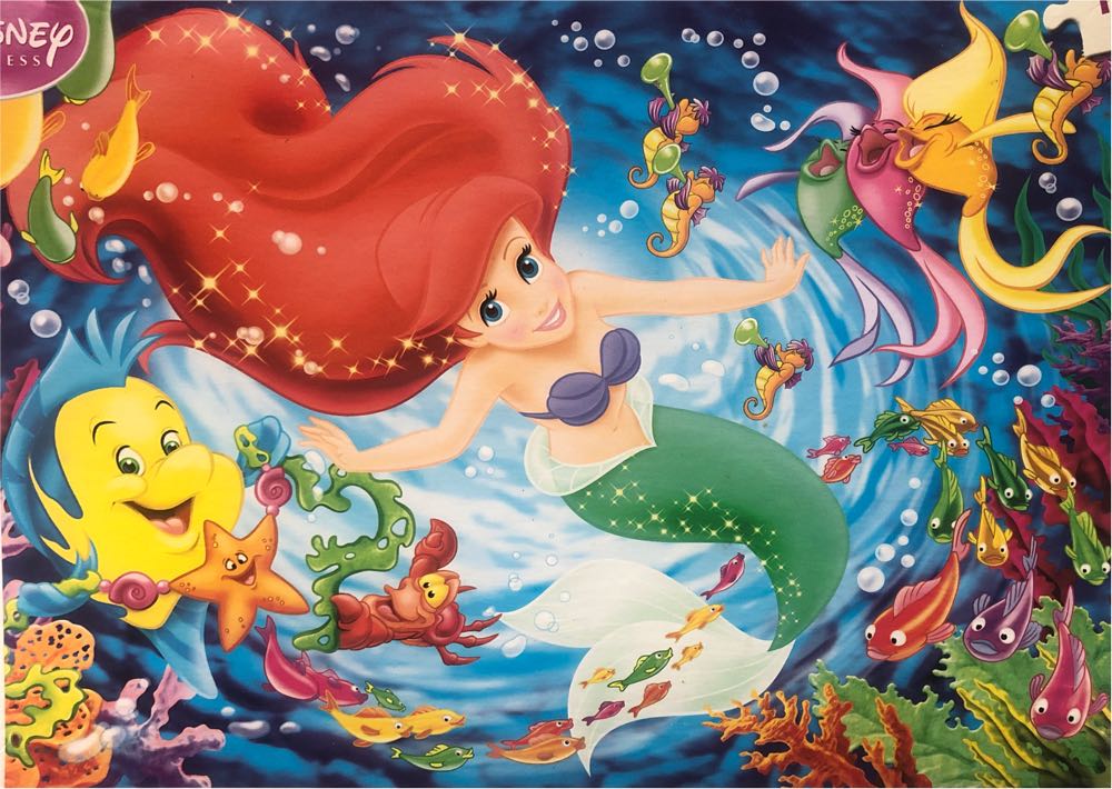Disneys Princess Ariel 🟦 - Clementoni puzzle collectible [Barcode 8005125072118] - Main Image 2
