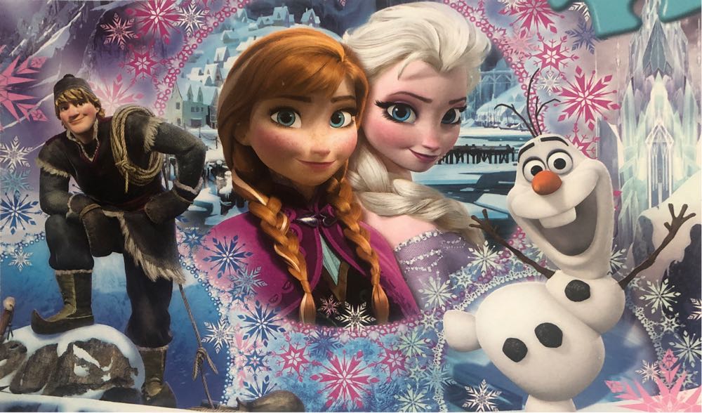 Disneys Frozen Olaf En Elsa 🟦 - Clementoni puzzle collectible [Barcode 8005125071197] - Main Image 3