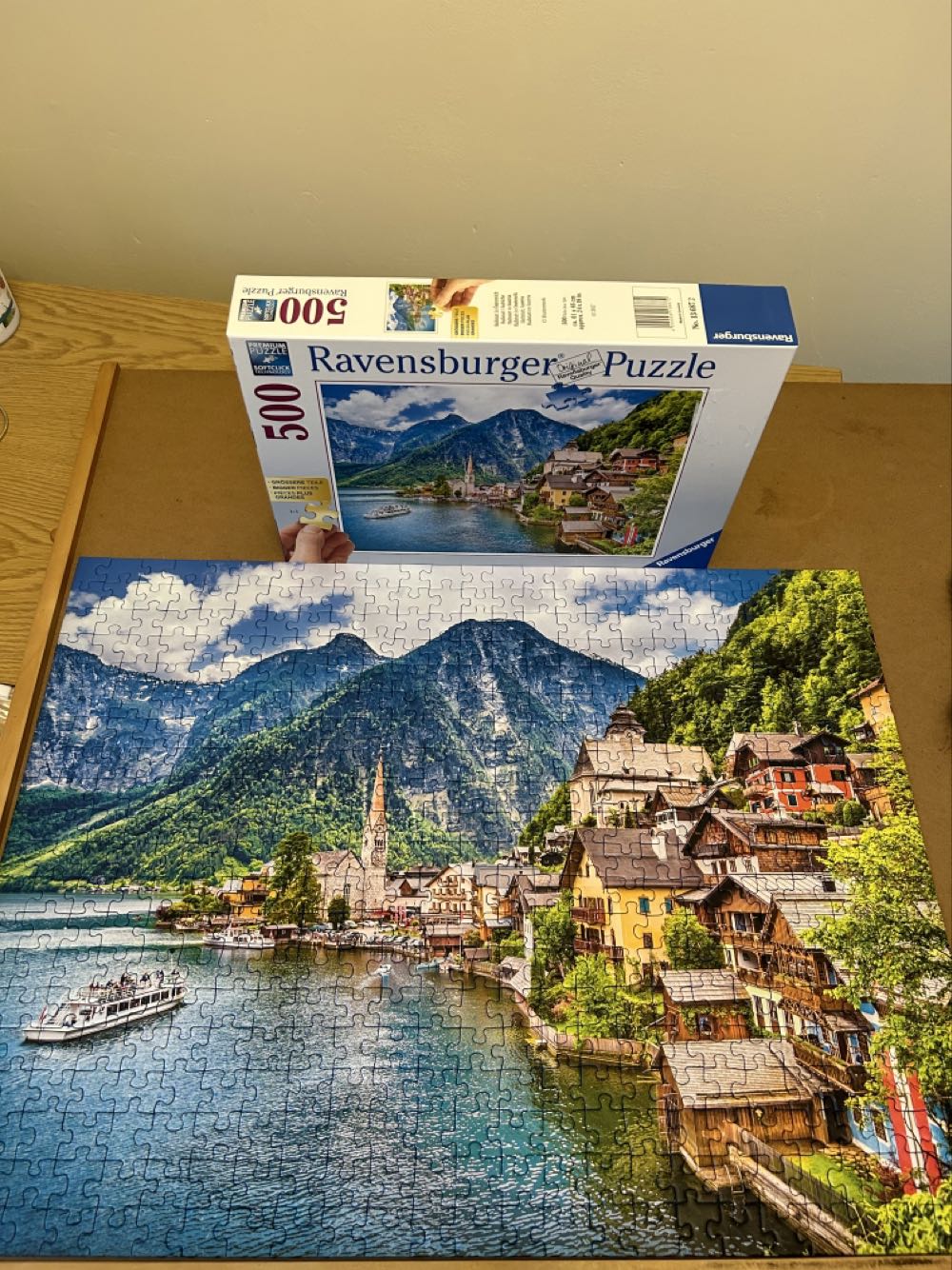 Hallstatt In Austria - Ravensburger puzzle collectible [Barcode 4005556136872] - Main Image 2
