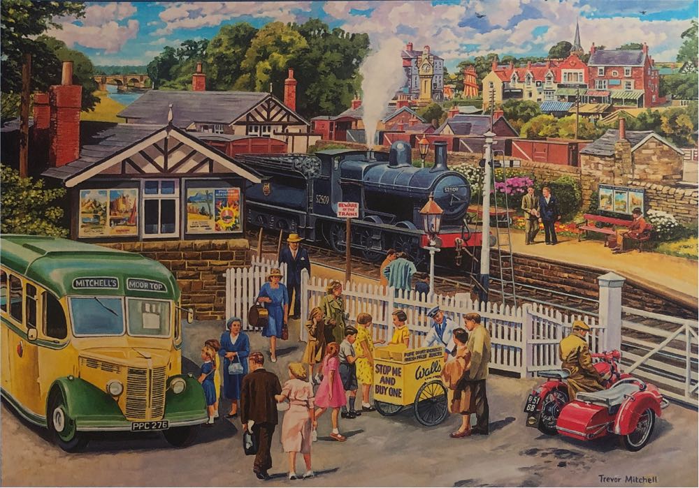 Treats At The Station. Checken - Gibsons puzzle collectible [Barcode 5012269063417] - Main Image 3