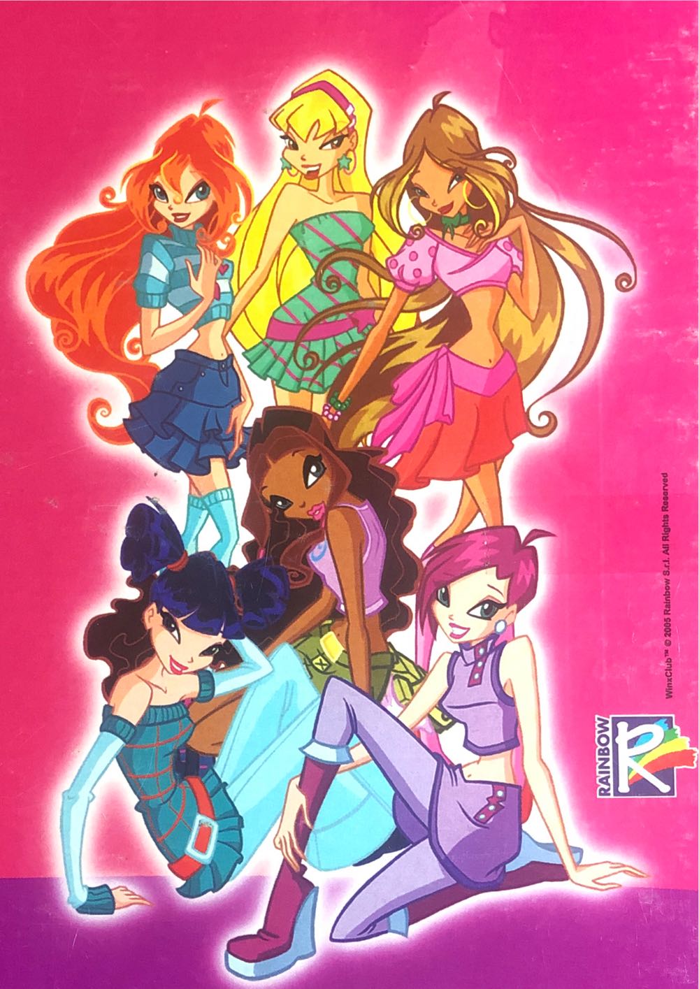 Winx Club Bloom Flora Aisha Layla Tecna Mus - Clementoni puzzle collectible [Barcode 8005125294244] - Main Image 2