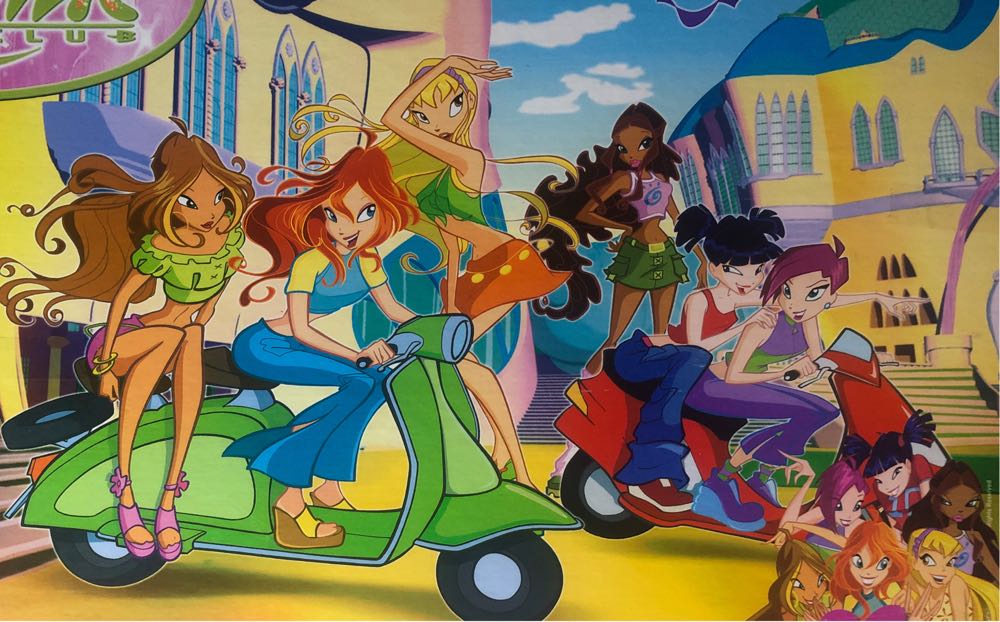 Winx Club Bloom Flora Aisha Layla Tecna Mus - Clementoni puzzle collectible [Barcode 8005125294244] - Main Image 3