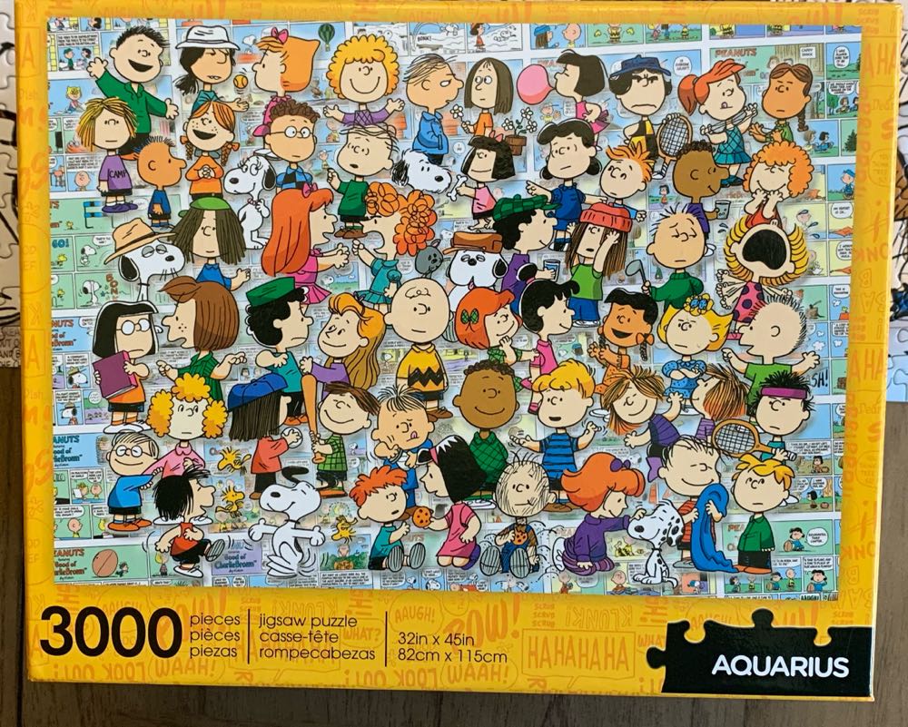 Peanuts Cast Puzzle - Aquarius puzzle collectible [Barcode 840391154728] - Main Image 2