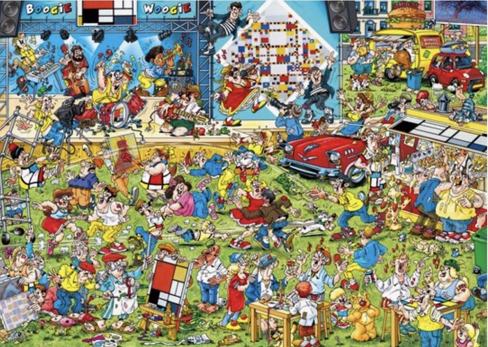 Gallery Edition Piet Mondriaan (Maken) - goliath puzzle collectible [Barcode 8720077198920] - Main Image 2