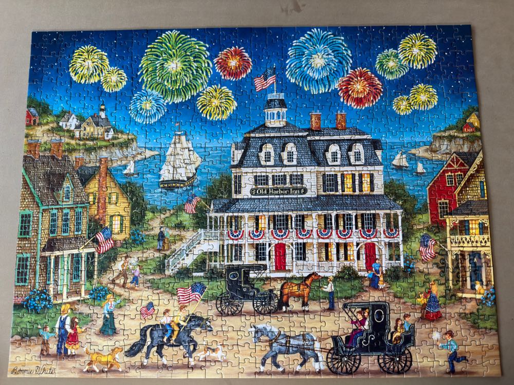 Fireworks Finale - MasterPieces puzzle collectible [Barcode 705988617287] - Main Image 2