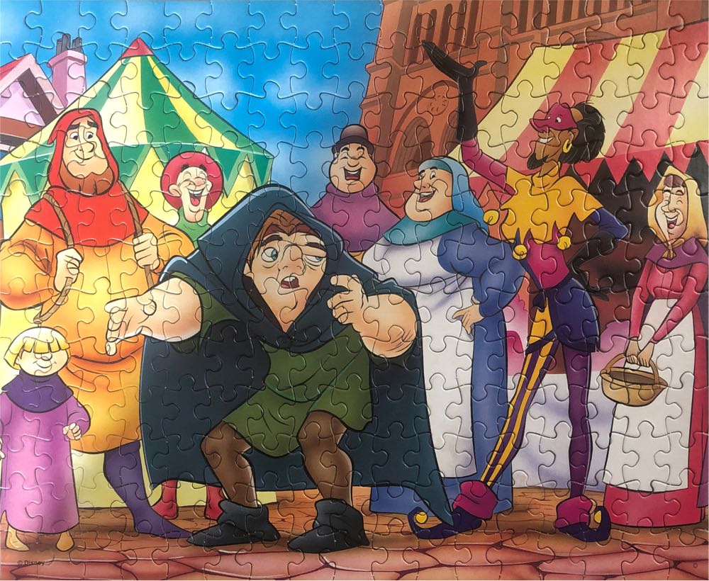 The Hunchback of The Notre Dame🟦 - Master - Line puzzle collectible [Barcode 8711597453248] - Main Image 4