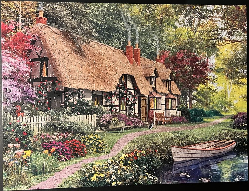 Cozy Cottage - 997, 1/16/26 - White Mountain puzzle collectible [Barcode 724819255863] - Main Image 2