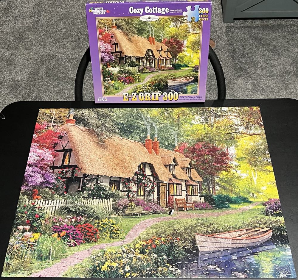 Cozy Cottage - 997, 1/16/26 - White Mountain puzzle collectible [Barcode 724819255863] - Main Image 3
