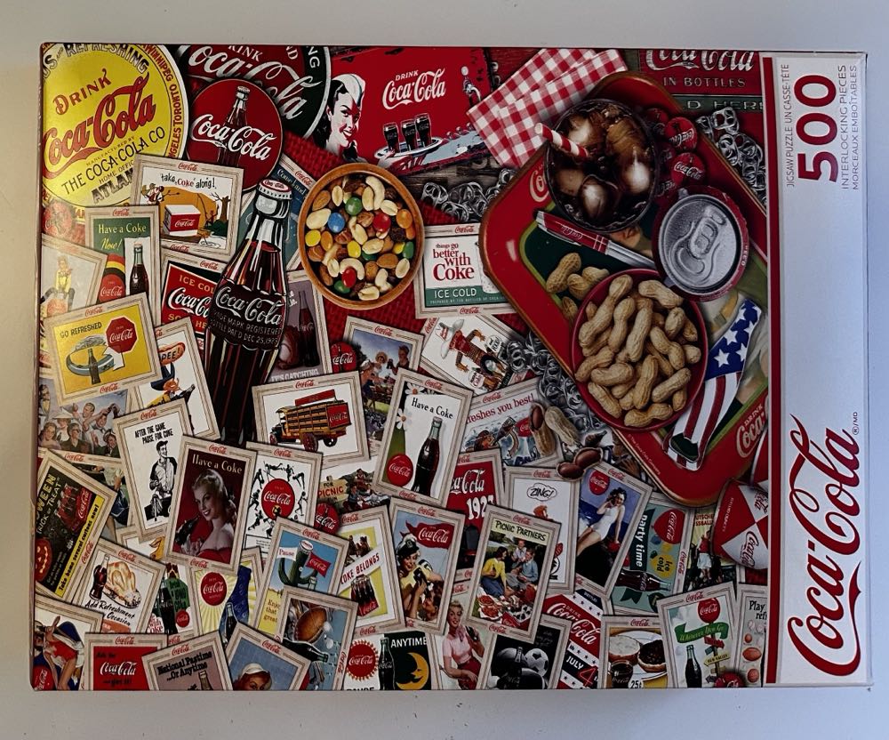 Collector’s Table (Coca Cola) - Springbok puzzle collectible [Barcode 091683016563] - Main Image 2